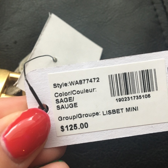 BRAND NEW WITH TAGS Guess Purse Sage - Picture 5 of 7